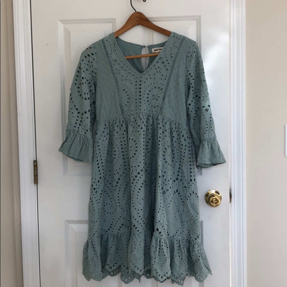Lace eyelet dress, worn once perfect condition